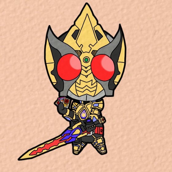 運命は避けられないのか ちびキャライダー 仮面ライダーブレイド キングフォ りみっとぶれい君のイラスト 運命は避けられないのか ちびキャライダー 仮面ライダーブレイド キングフォ りみっとぶれい君のイラスト