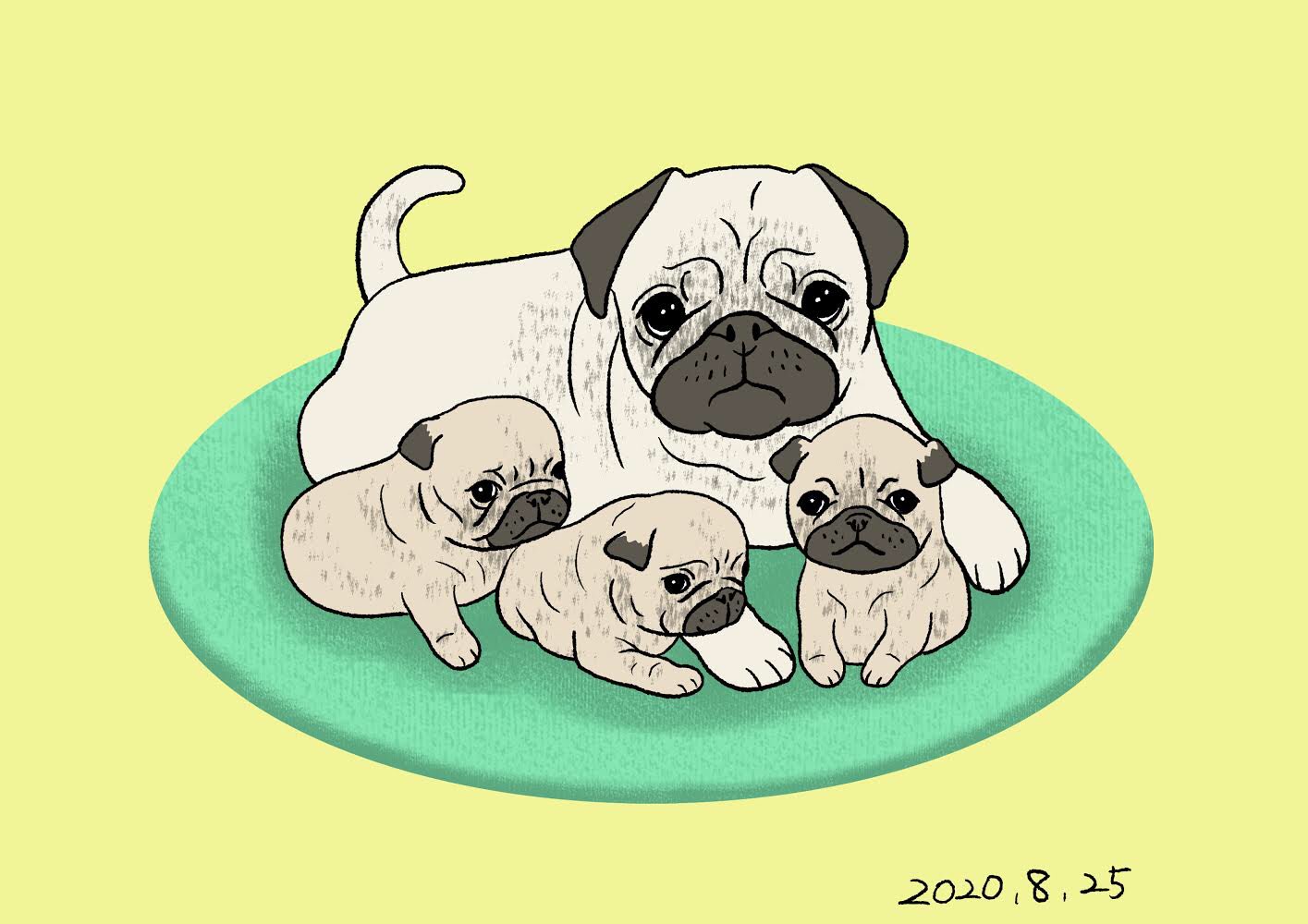 Chippoke ようこ Di Twitter 犬絵 62 パグ デジタル絵画 デジタルイラスト イラスト 犬イラスト 犬の絵 犬 Chippoke犬絵 Chippoke ようこ Di Twitter 犬絵 62 パグ デジタル絵画 デジタルイラスト イラスト 犬イラスト 犬の絵 犬 Chippoke犬絵
