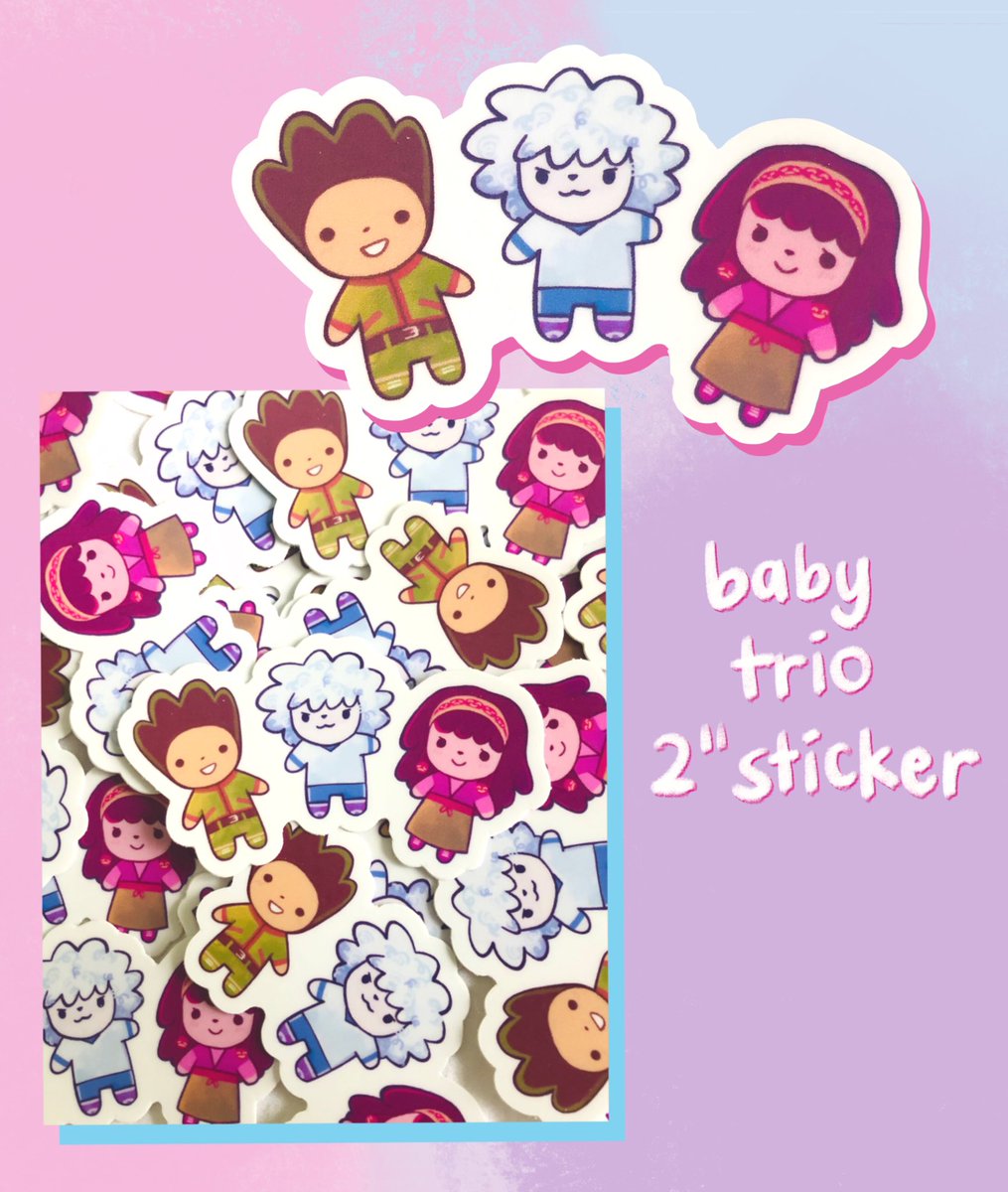 hi everyone!! I made stickers of some of my favorite draws ?? #hxh

[RT appreciated ?] 
