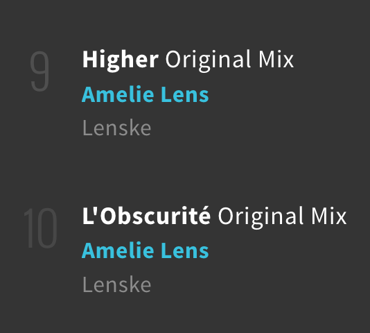 Dj_Yves_B's tweet photo. Cogratulation @AmelieLens 👏👏👏
 « Higher » in the @beatport Top 10 (Techno) 😍😍😍
2 titles : L'Obscurité &amp; Higher
Our Great 🇧🇪 DJ
#dj #djane #techno #technoproducer #technodj #technomusic #producer #amelielens #exhale #lenske #lenske013 #beatport #higherep https://t.co/5mkkObpevG