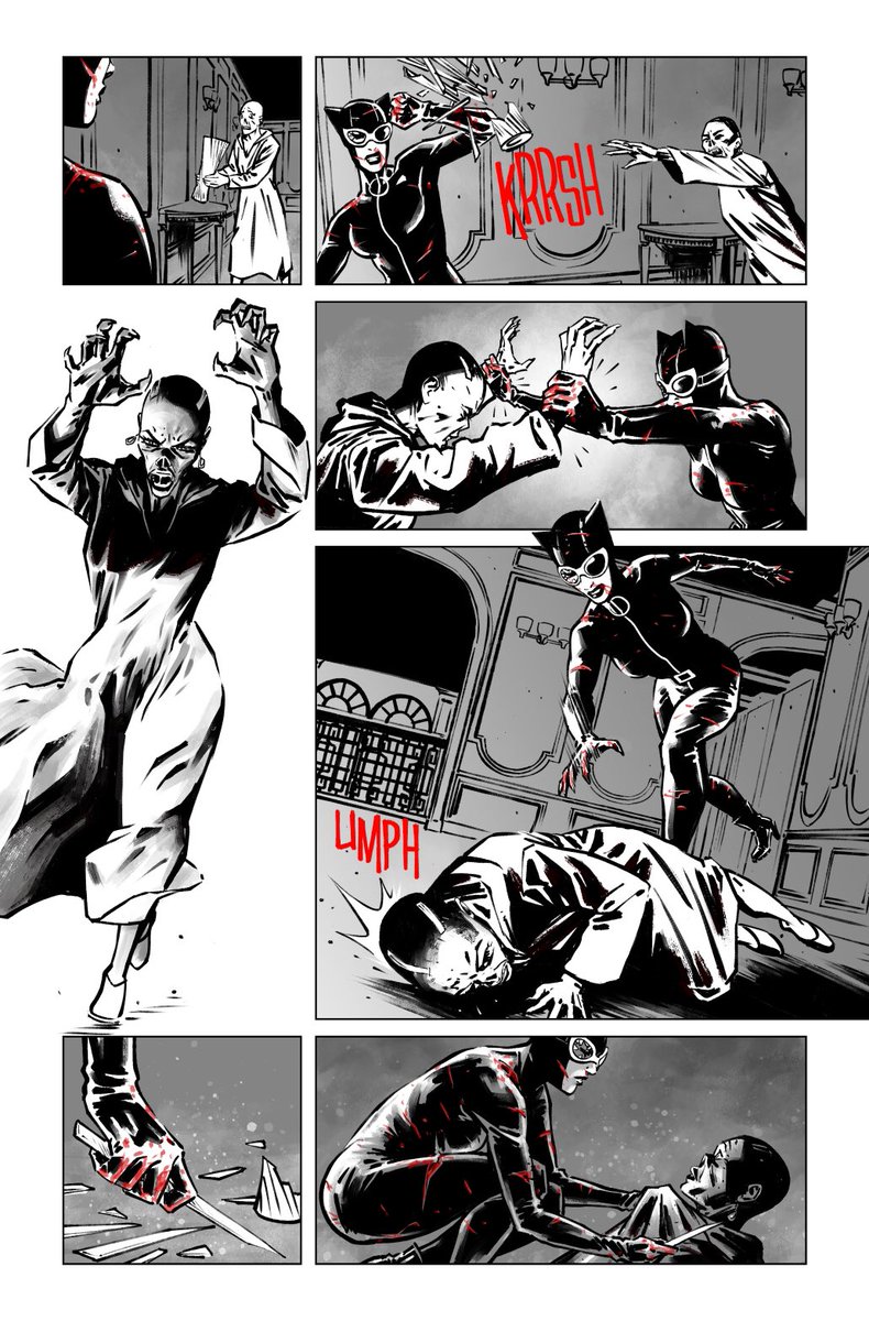 More of my “annotated” Catwoman #21! (1/3)