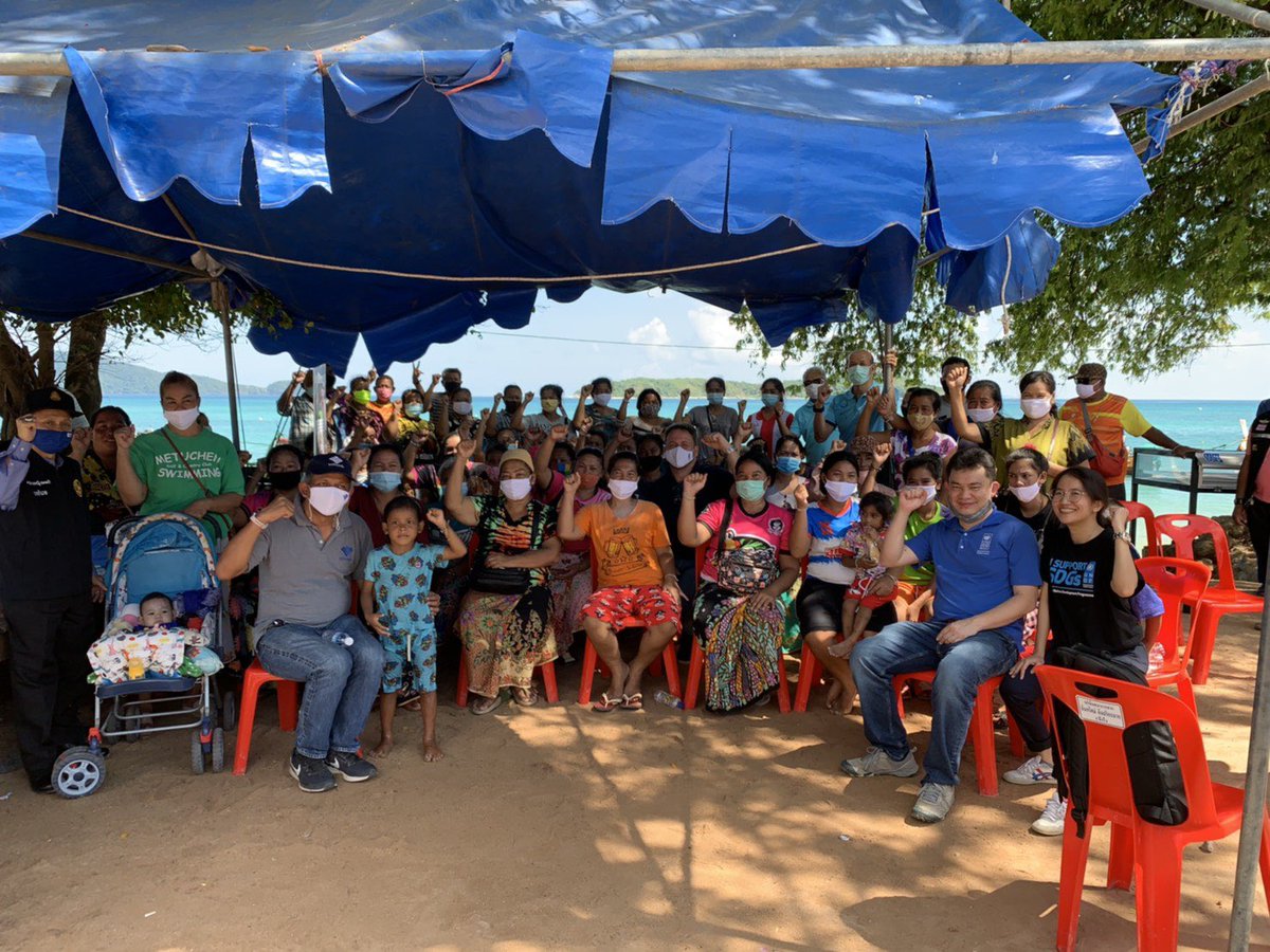 renaudmeyer's tweet photo. In #Rawai beach, #Phuket, meeting the #SeaGypsy community to understand how #COVID19 has impacted their livelihood and how @UNDPThailand can best assist them to strengthen their resilience and improve access to services https://t.co/CRTS0M1Znw