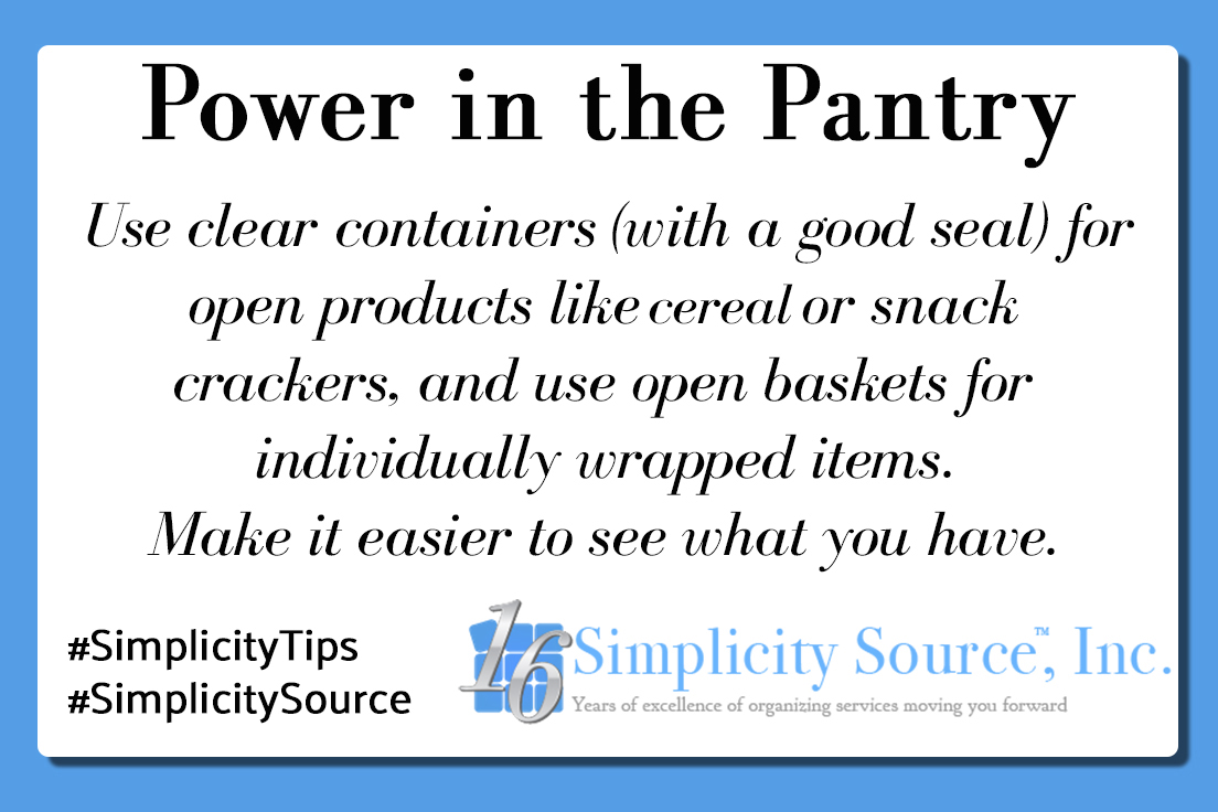 simplicity4you's tweet image. With kids at home, they'll need some grab-n-go snacks throughout the day. Make life easier in the pantry with a few small upgrades. We promise, no regrets! #SimplicityTips #SimplicitySource
