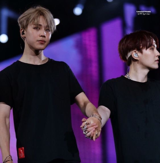 it's time to focus on yoonmin holding hands while yall crying over them