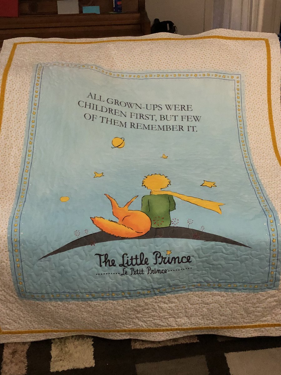 All done!!  The Little Prince is headed for his home. 
.
.

.
#longarmquilting #longarmquilter #longarmquiltingservices  #clientquilt #hqfusion #ilovequilting #quilts #quiltsofinstagram #quiltersofinstagram #quiltersgonnaquilt #makersgonnamake