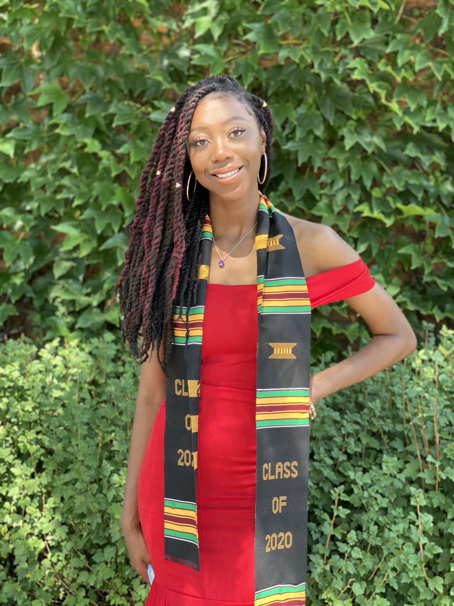Jonta_Kam's tweet image. Graduated from @UofT, @NewCollegeUofT with a BA in Health Studies with distinction. Will be pursuing an MHS in Epidemiology @JHSPH.🎓🎉

Prioritize your happiness along the journey.🌸✨ 

#Classof2020 #SaloneGrad  #UofTGrad #BlackGrad #BlackGirlMagic #DiamondTiti #SaloneTwitter