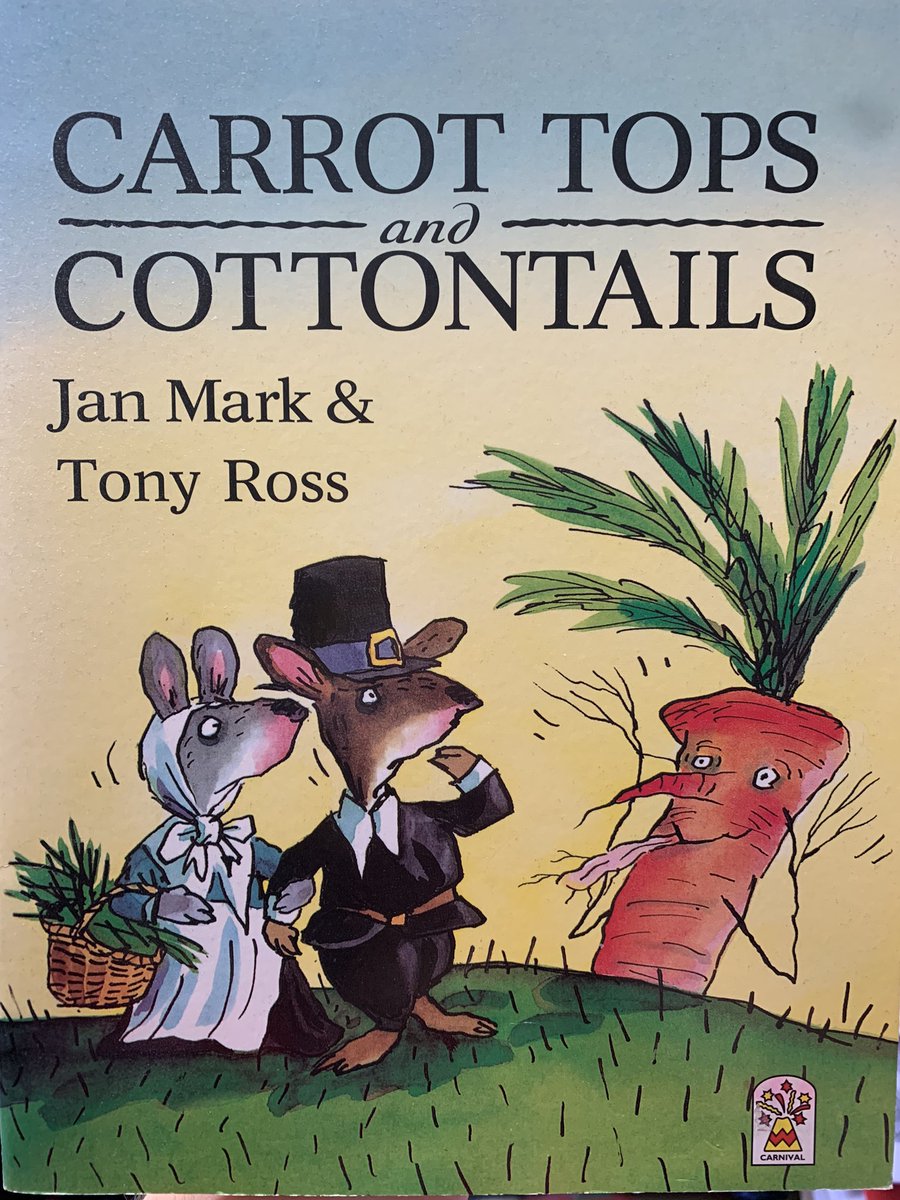 No.1  #LibraryTop50: Tony Ross is best known now for collaborations with David Walliams, but I think this is my favourite picture book he’s illustrated. I also have this extract from The Big Bad Bun pinned to my wall and it makes me laugh. He’s good at that  https://en.m.wikipedia.org/wiki/Tony_Ross 