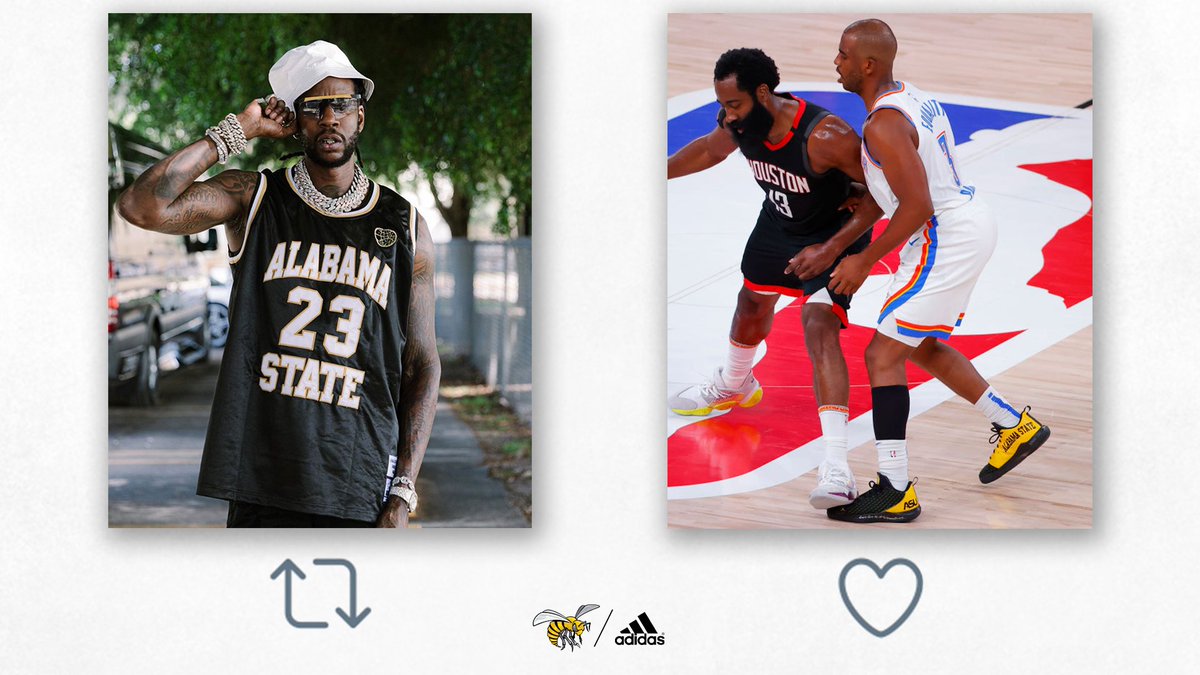 BamaStateSports's tweet image. 𝚈𝚘𝚞 𝚔𝚗𝚎𝚠 𝚠𝚎 𝚑𝚊𝚍 𝚝𝚘 𝚍𝚘 𝚒𝚝...

Who repped 'Bama State better? ⤵️

🔁 RT for @2chainz 
❤️ Like for @CP3 

#STATEofMind