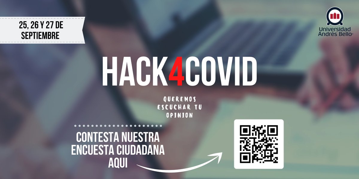 communityLab4u's tweet image. ¡Hola! Te queremos invitar a participar en la encuesta ciudadana, danos tu opinión y ayúdanos a definir los principales problemas que estamos viviendo como sociedad frente al COVID-19.

No tardarás más de 5 minutos.
hack4covid.web.app

¡Se parte de la solución!

@rominabot