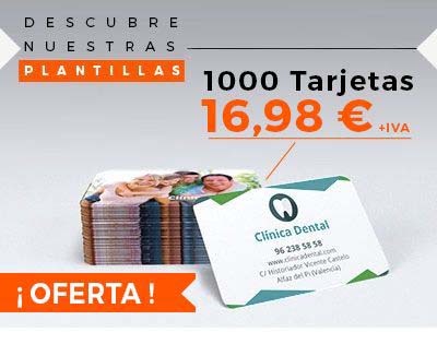 1000 #tarjetasDeVisita por tan solo 16.98€. ¿Todavía no tienes las tuyas? ow.ly/BeI950B8GKM