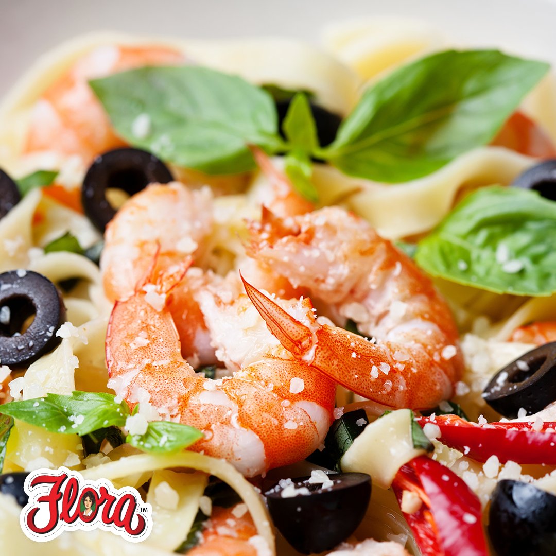 FloraFineFoods's tweet image. A light summer pasta that's easy to make, light and delicious!
Ready under 30 minutes.
.
Find Flora Products online at: FloraFoods.com  
and at Publix 
.
#summerpasta #italianfood #italianpasta #pastaandshrimp