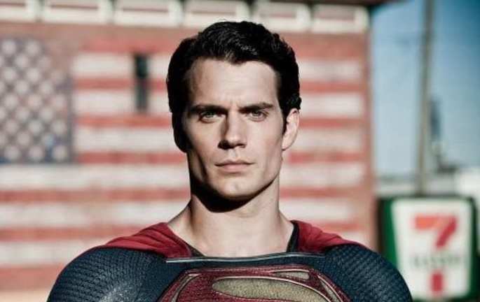 Here is Henry Cavill as Superman. His hair bothers me.