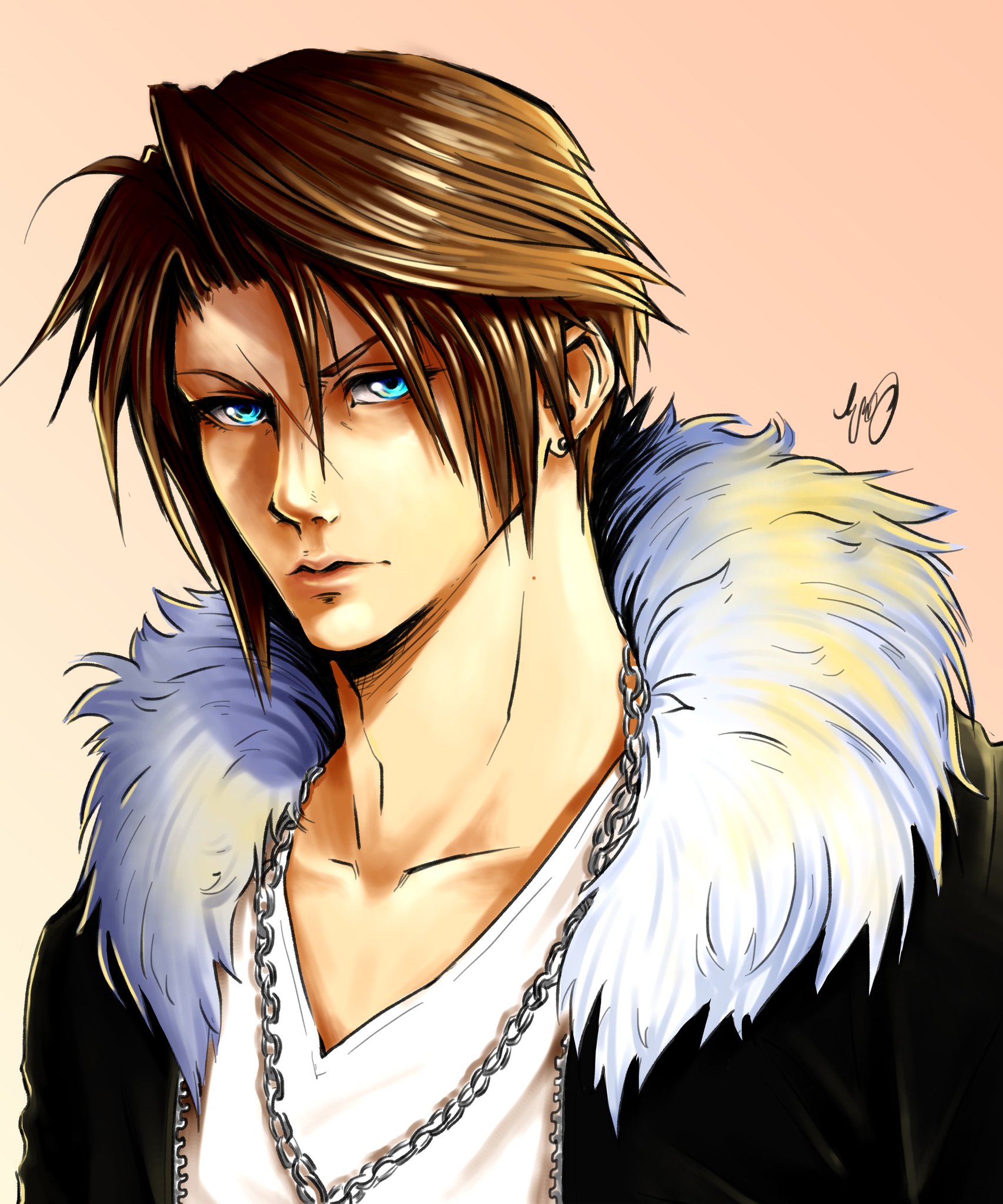 FF8 公式 スコール レザージャケットFINAL FANTASY8 - レザージャケット FF8 公式 スコール レザージャケットFINAL FANTASY8 - レザージャケット