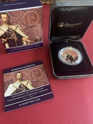 aussiecoins's tweet photo. Need @coinshipping? 2011 $1 Centenary of Commonwealth Bronze Coinage 1911-2011 1oz Silver Proof Coin https://t.co/ubTotiGKeF #coins #AustralianCoins #aussiecoins https://t.co/yDufkz8ubX
