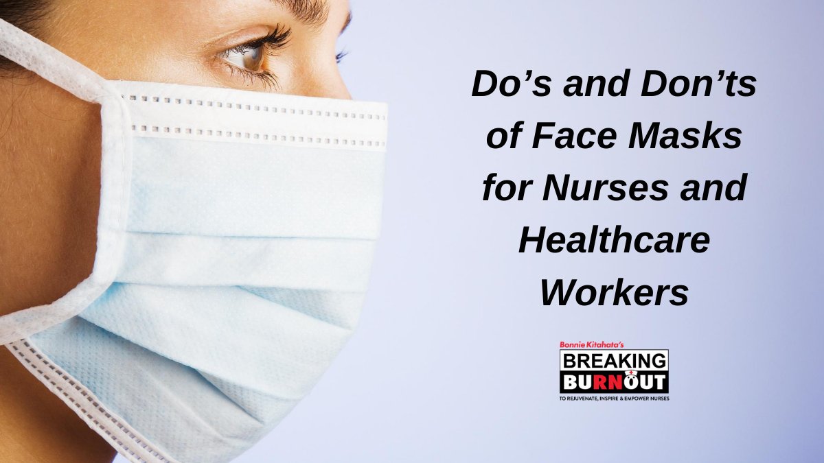 As nurses and healthcare workers, we are all used to wearing face masks at work. There are times, though, that we may get a little lax on proper use, care and storage of these essential components of personal protection. bit.ly/34xneGH
#covid19 #staysafe #wearyourmask