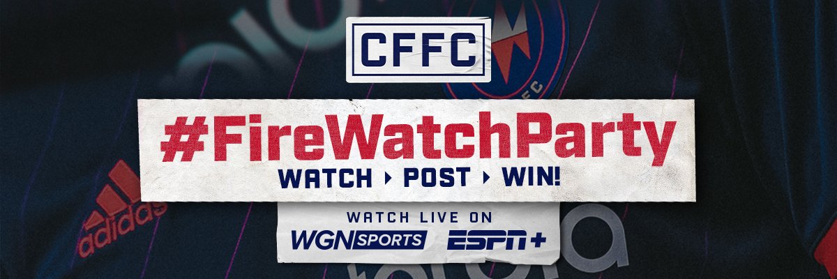 We’ll be snagging one-of-a-kind items from Soldier Field tonight and giving them away LIVE as part of our  #FireWatchParty campaign.   https://www.chicagofirefc.com/firewatchparty  #cf97  #cffc  