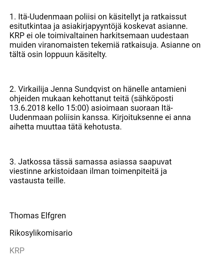 HERÄTYS @Suojelupoliisi @krp_poliisi @SuomenPoliisi!!! Onko teillä #tuhoamistarkoitus? twitter.com/TiinaKeskimki/…