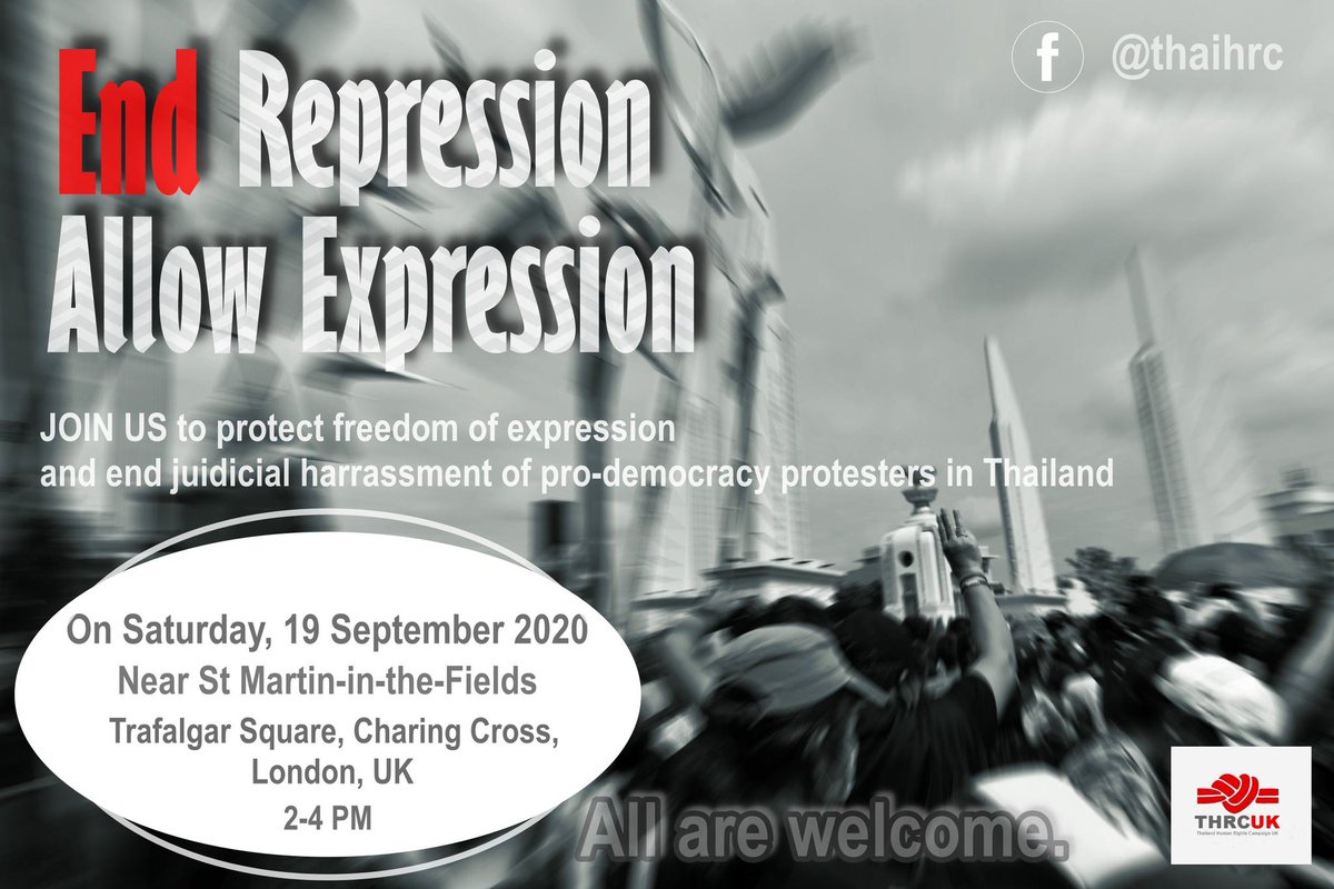 thaihrc's tweet image. Together we can do so much more! Please support! #EndRepression #AllowExpression in #Thailand