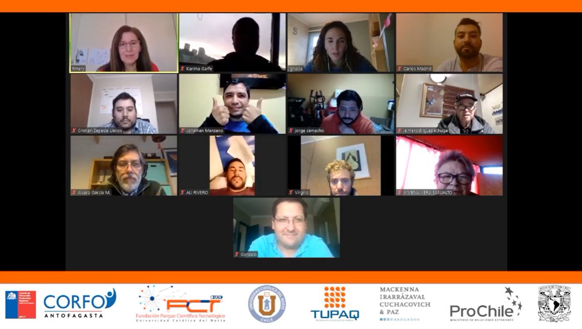 PCT_UCN's tweet image. 😀😍Gracias a todos quienes participaron del 4to webinar del #ProyectoTupaq, iniciativa que ejecuta la @PCT_UCN gracias al apoyo de @CorfoAntofa 
Continuamos el próximo martes 1 de septiembre con ¿Cómo proteger mi Innovación? taller a cargo de Juan Avendaño, abogado de #MICP.