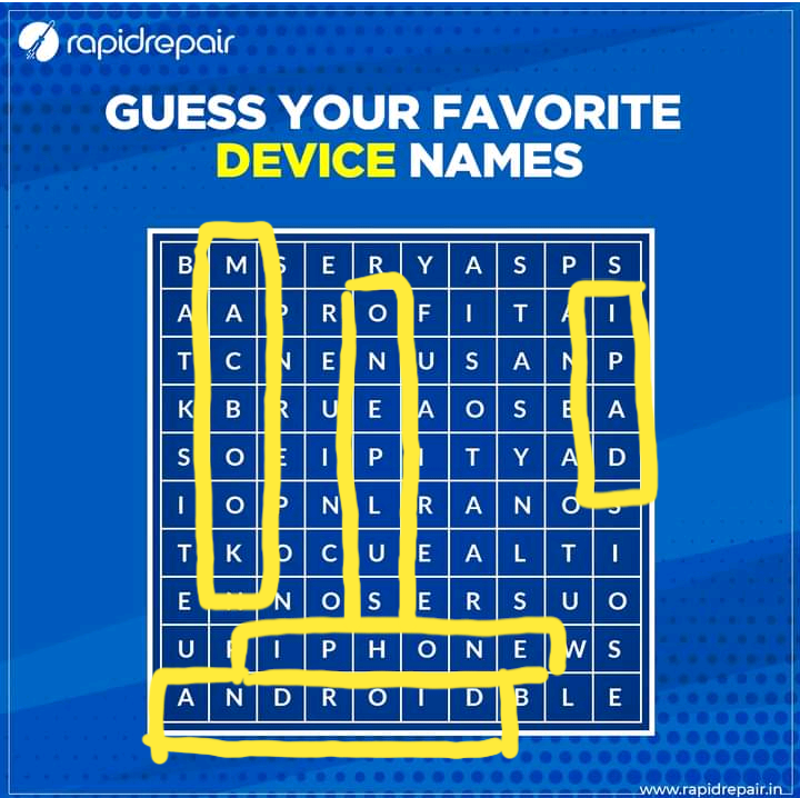 Mitu_Madhuri's tweet photo. @rapidrepair4u Answer:-
(1) IPAD
(2) IPHONE
(3) ONEPLUS
(4) MACBOOK 
(5) ANDROID

#GiveawayAlert #cellhelmet
#RapidRepair #LeagueOfTechies #GiveUsACall #iPhone #ContestAlert #giveaway #Contest #Contests 
@rapidrepair4u 
Join:- @s_akrati @Pranab1151 @vatspooja17 @iShivprasad @kcharanreddy2 https://t.co/8Yt1pPAt9z