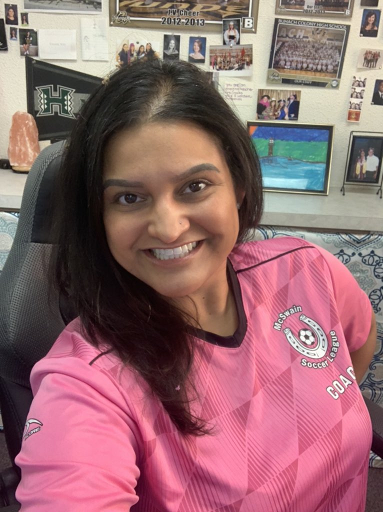 Team Tuesday! Wearing my soccer coach shirt today! <a href="/BCHSASB/">BCHSASB</a>