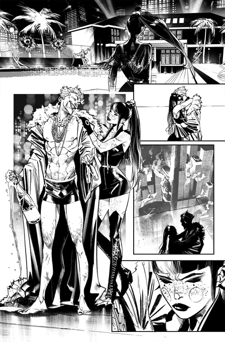 I especially liked @JamesTheFourth 's script approach to Joker and how he delves into the world of the rich people but honestly..  he doesn't care absolutely nothing this life style! XD @jokerwar #batman #97 