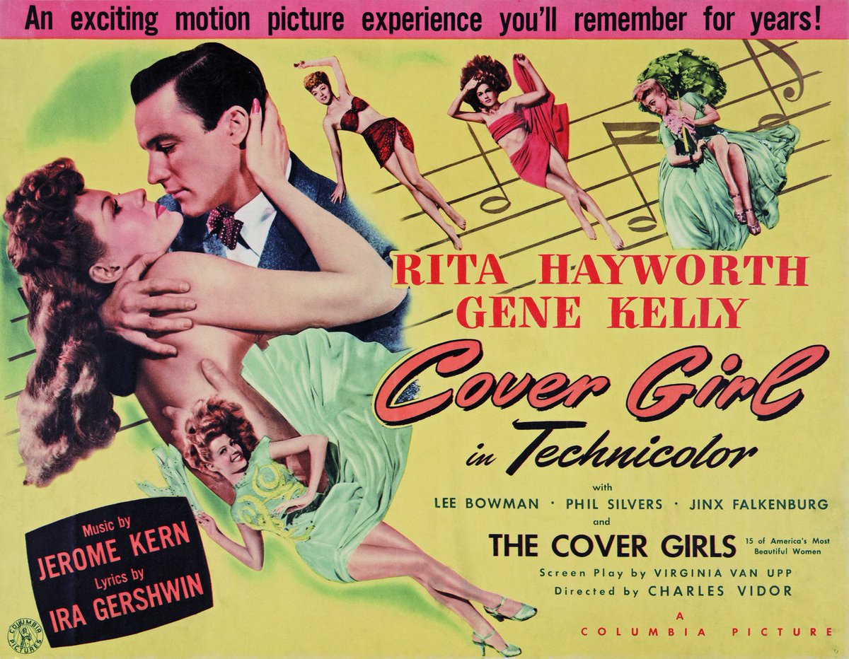 carluke6's tweet image. Si por algo es conocida #LasModelos es por el fantástico número de Gene Kelly bailando consigo mismo. Por los demás, un musical dramático que se ha quedado pelín rancio.