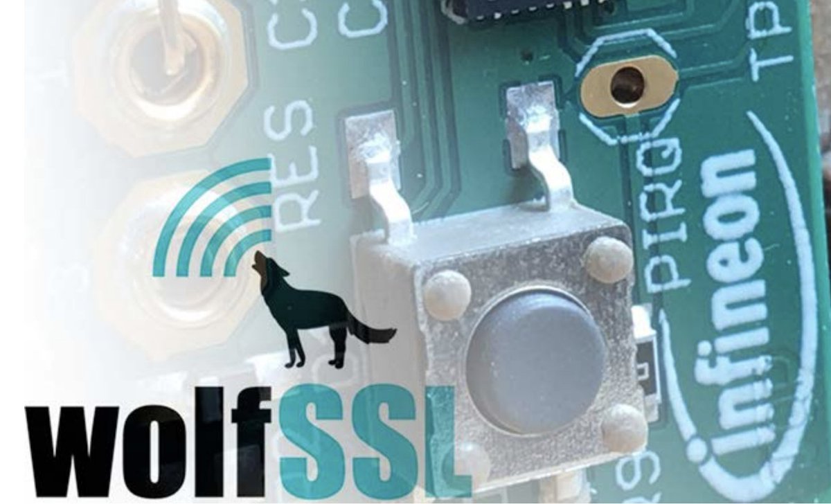 wolfSSL's tweet image. #wolfSSL teams with @Infineon #TrustedPlatformModule #Embedded
Check it out! wolfssl.com/files/usecases…