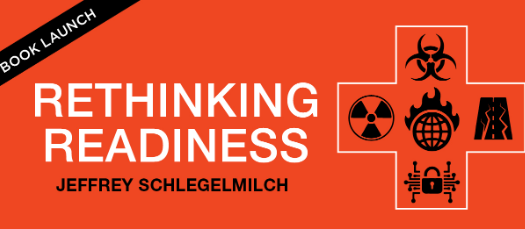 columbia_ncdp's tweet photo. ICYMI: Watch as @jeffschlegel talks with @ChloeDemrovsky of @DRI_Intl on his new book #RethinkingReadiness hosted by @ruthdefries of the @earthinstitute. @ColumbiaUP https://t.co/2tuwKHztjc https://t.co/Ik4SwDmarF