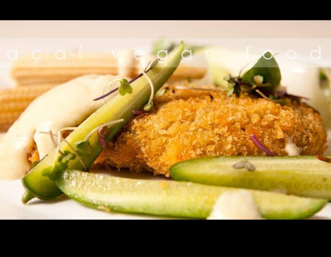 El jackfruit no sirve sólo para hacer pulled pork vegano. 
En este caso lo Hemos hecho para simular pescado y queda con una textura espectacular. 
A quien no le gustaba rebozado?