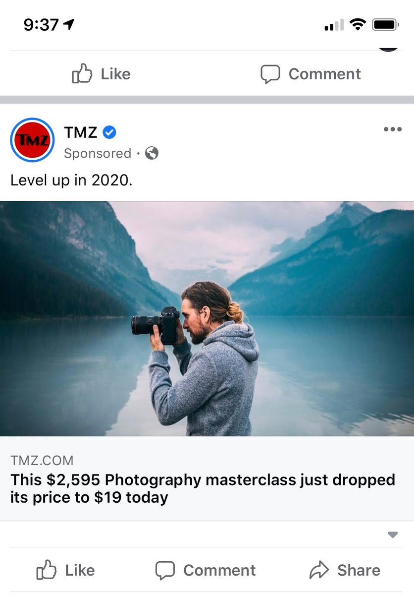 Hey <a href="/TMZ/">TMZ</a>  - I have nothing to do with this course. Also, next time you wanna use one of my photos to advertise a sponsored post, maybe just.. ask?