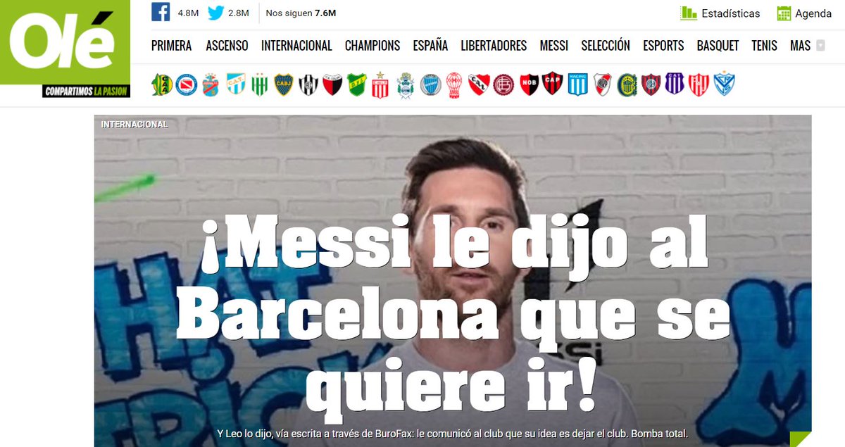 El Chiringuito TV tweet media