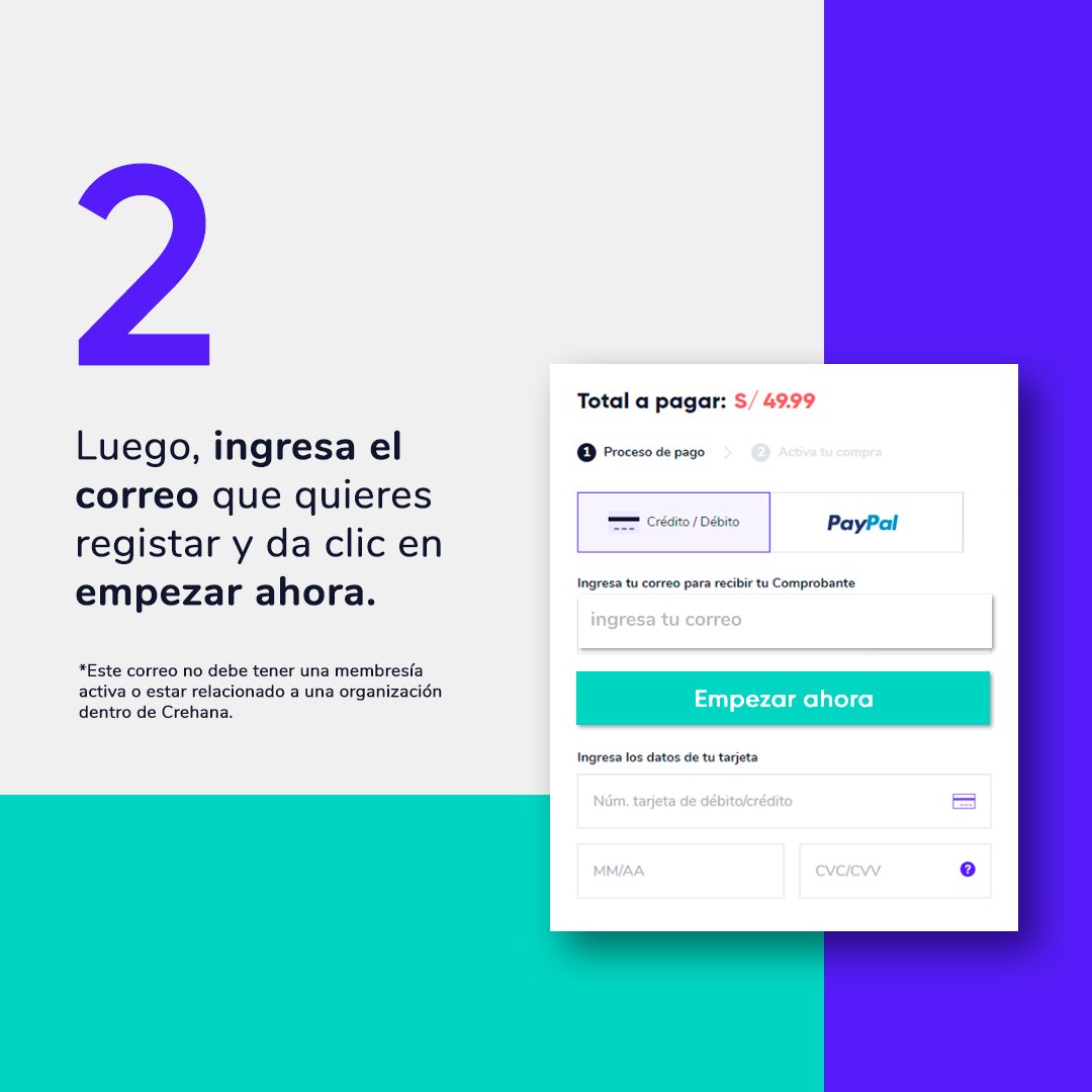 crehanacom's tweet photo. ¡Nos unimos a la celebración del #EntelDay! 🎉
Este 25, 26 y 27 sigue estos pasos y elige un curso gratis en Crehana.
Más info aquí 👉 https://t.co/lbBUZnTRi0

*Válido Solo Perú https://t.co/mkJ9SHf2et