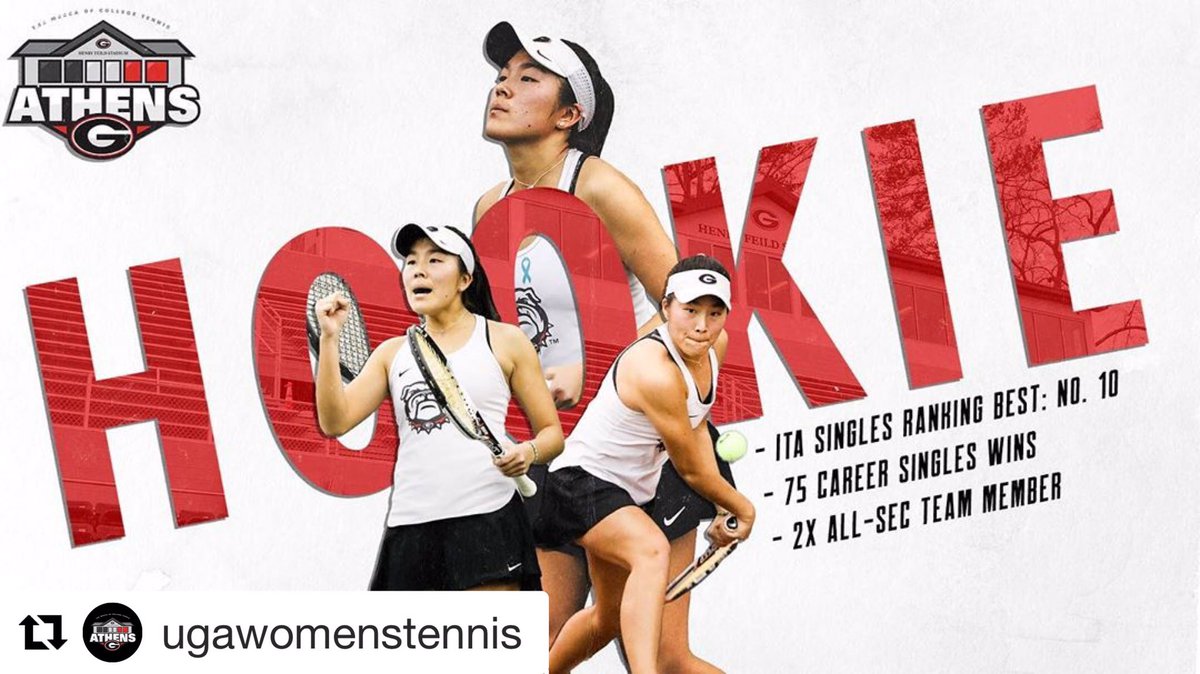 allamerican_edu's tweet photo. Go @MartaHookie !🎾🇺🇸🎓. Tremenda carrera de #college #tennis jugando para las #dawgs de University of Georgia! 
.
.
#tenis #itatennis #womenstennis #ncaa #naia #becasusa #scholarships #sports #deporte #education #wokhard #dreambig https://t.co/KvxFdvJSo6