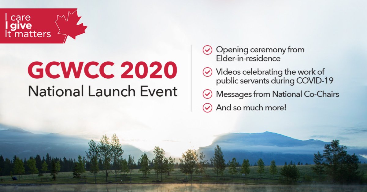 GCWCC_CCMTGC's tweet photo. Now more than ever, the #GCWCC remains important as we support our communities across the country. Watch the live stream and learn how your contributions to this year’s campaign will make a difference in the lives of Canadians. Register now: https://t.co/f6BN9S9iRr https://t.co/x1ct7Zt25j