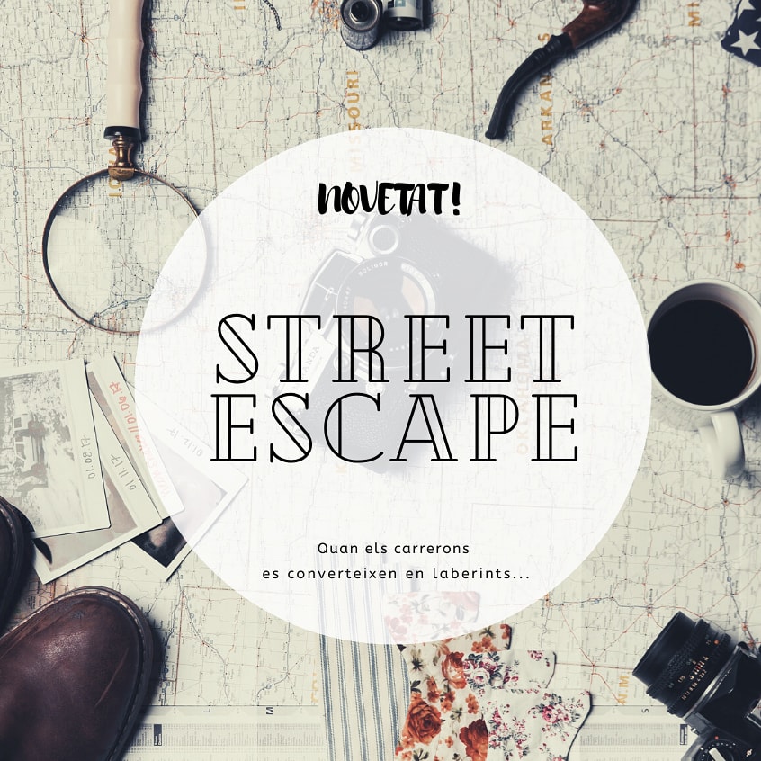 No són temps fàcils per la cultura, però TENIM LA SOLUCIÓ ✊😁
𝗦𝗧𝗥𝗘𝗘𝗧 𝗘𝗦𝗖𝗔𝗣𝗘 🧐
Els carrers dels vostres pobles es poden convertir en l'escenari d'un joc d'enginys i misteris!
Més info ⬇️
raquelferret.com/novetat/

#CulturaSegura
#StreetEscape