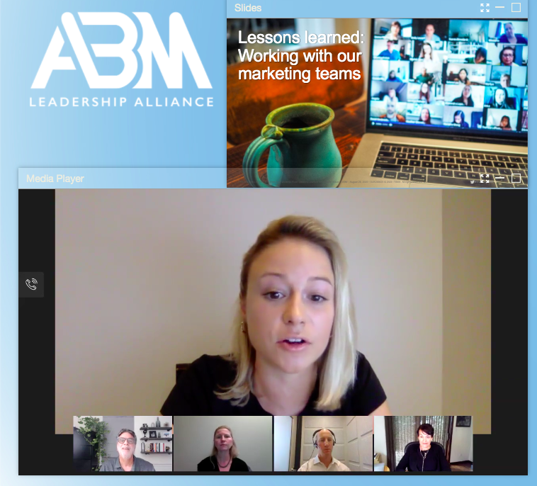 What are some of the changes to how our panel works with their teams that they'll take with them into 2021?

✳️Clearer, more empathic communication  
✳️Closer collaboration with Marketing Ops
✳️Fewer meetings

Join the chat here 👉 ow.ly/14ua50AWLqZ
#NextWaveABM