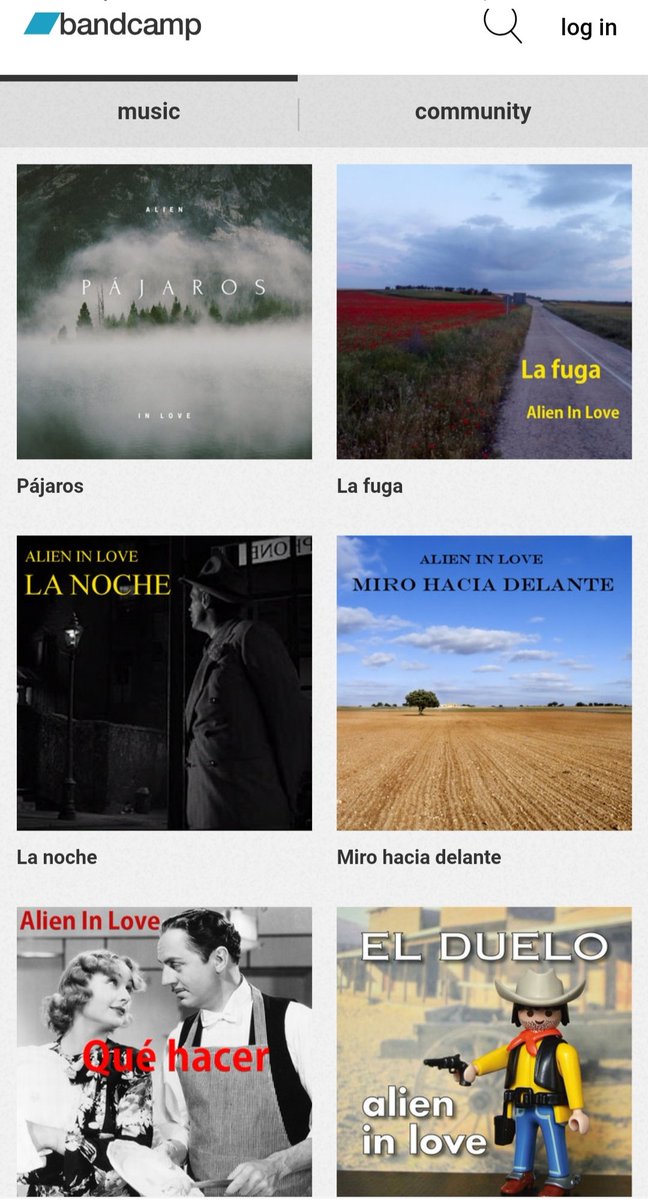 21 años de música dan para mucho... alieninlove.bandcamp.com/music