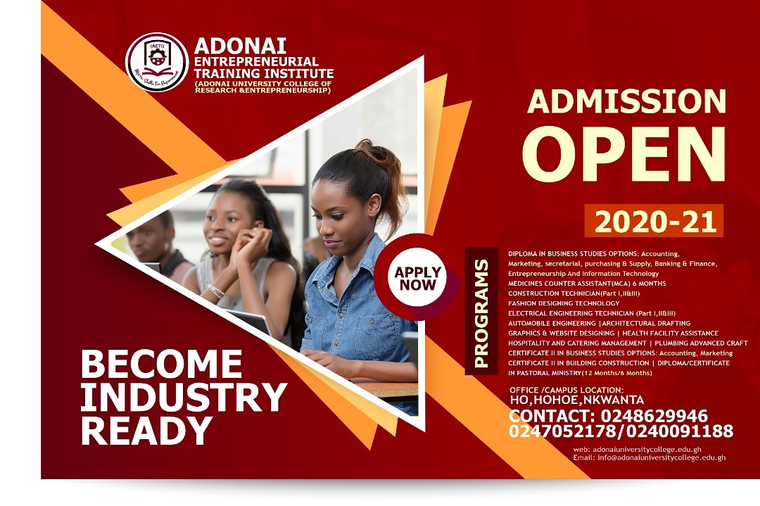 aucregh's tweet photo. Afternoon lectures with some students of the Ho Campus, adjacent Stadium Gate Shopping Mall. Enroll & learn in our spacious classrooms with the best tutors. Practical training is assured!
Call today or visit our website https://t.co/Iy58TVOtV9
#aucre #Aeti #creativeshub #VGMA21 https://t.co/J6b4FWjYjg
