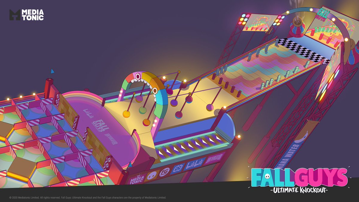 Got the 'Ok' now, so hey! I'm a Principal Concept Artist on  #FallGuys at  @Mediatonic and I'd like to show some of the work I've done on the game.   #GameDev