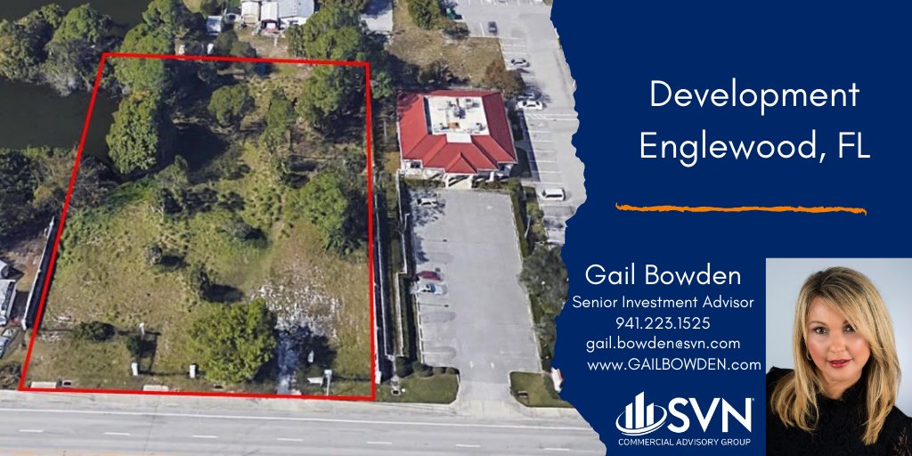 Great location!
properties.svn.com/521838-sale
#gailbowden #englewoodflorida #commercialrealestate #cre #svn