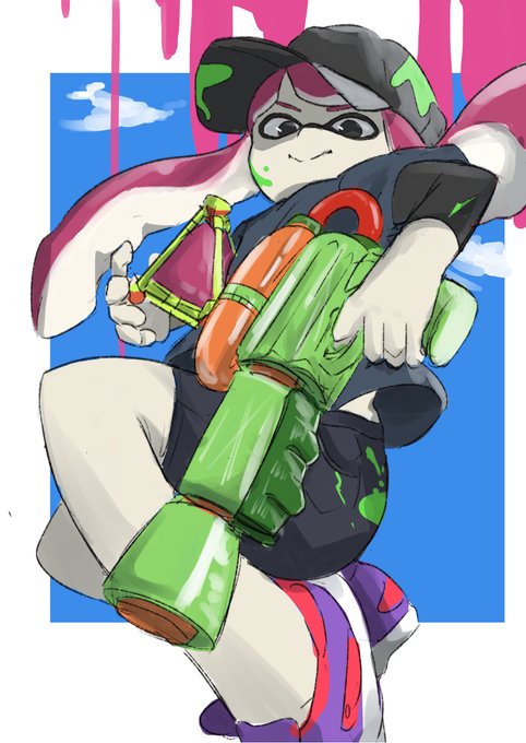 無題 #スプラトゥーン #インクリング https://t.co/DiwNlwNrvV 