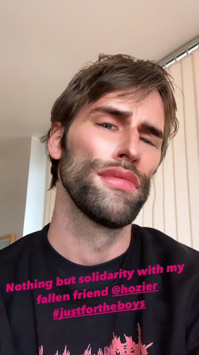 Just for the boys stands in solidarity