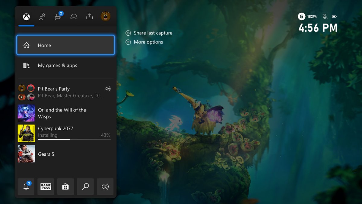 klobrille's tweet photo. Alpha Skip Ahead and Alpha Xbox Insiders will receive the new and unified Xbox Experience on Xbox One today.
Make sure to give the team feedback so the new dashboard is in great condition when it launches publicly (and on Xbox Series X) later this year.
https://t.co/AsHZZdT35n https://t.co/F7GqoZkYlE
