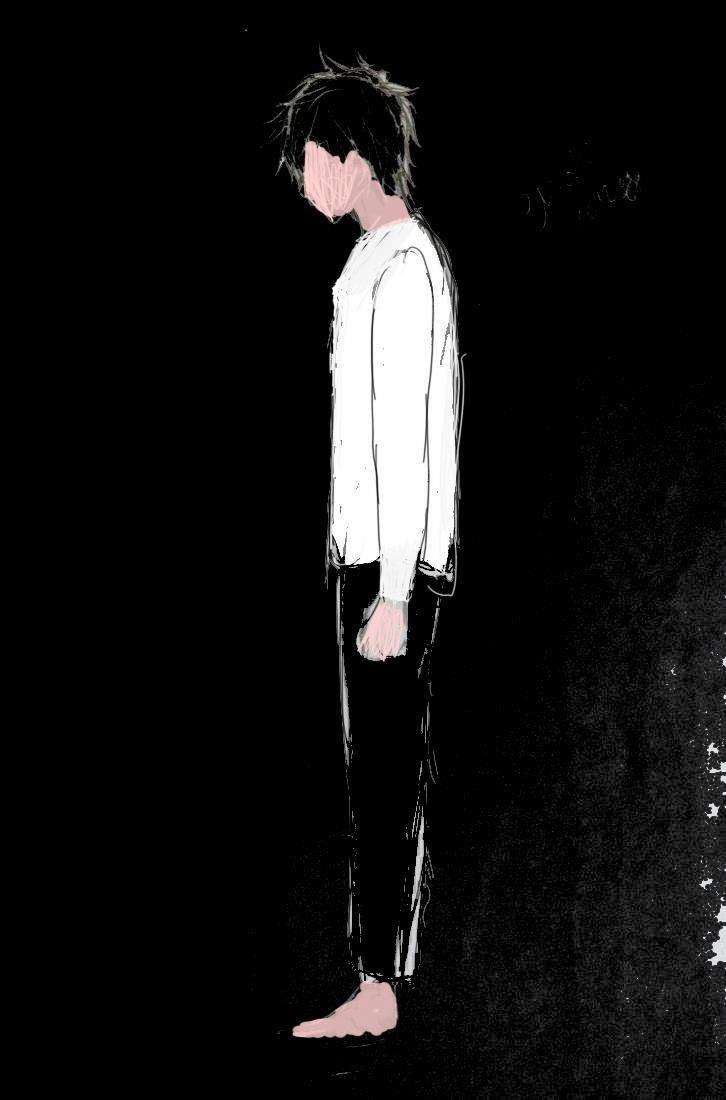 Rough sketch of the character 😅