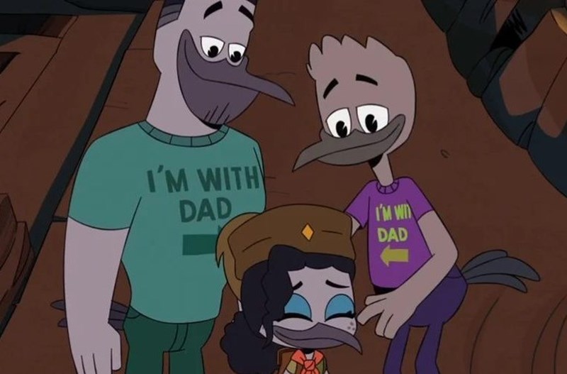 Cartoons really said, "LET THERE BE GAY DADS."