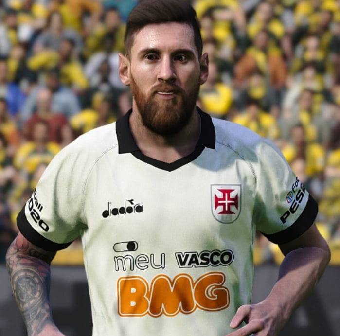 danico22. on X: messi é do vasco inclusive o atleta argentino ja posa com  a camisa do clube.  / X