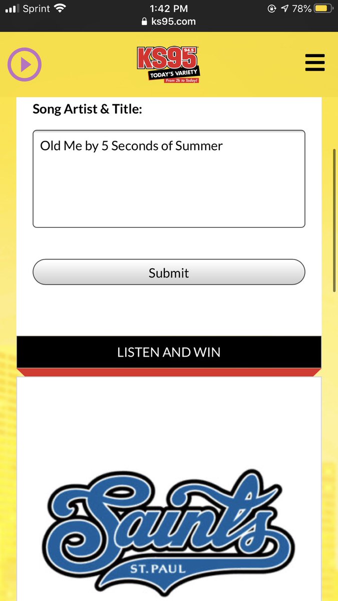 babylonIftv's tweet image. #5SOSRedTeam #STREAMOLDME #CALMPromComp 😗✌🏼