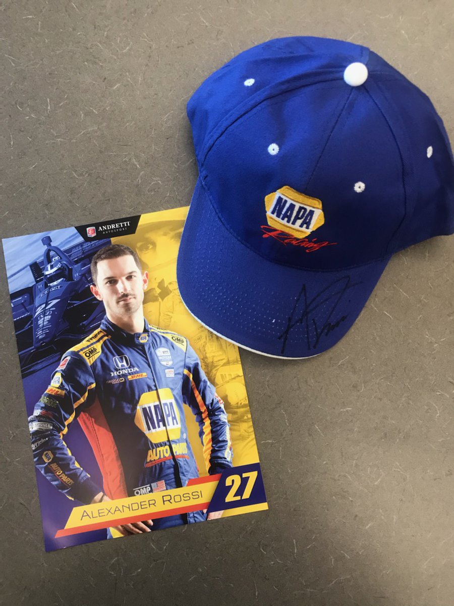 NAPARacing's tweet image. 🚨GIVEAWAY🚨
We missed seeing all the loyal #IndyCar fans @IMS for this year's #Indy500, so we're giving away some gear!🏁

Follow us and retweet this for a chance to win a signed @AlexanderRossi #NAPAKnowHow hat! We'll pick a few winners at random.
*sent to U.S. addresses only