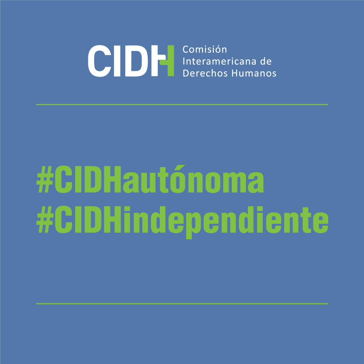 La <a href="/CIDH/">CIDH - IACHR</a> informa a la comunidad internacional que la decisión unilateral del Sec. Gral #OEA que busca la separación de facto del Sec. Ejec. y dejar sin efecto la decisión de renovación tomada 8 meses antes, es un franco desconocimiento de su autonomía. #CIDHIndependiente 1